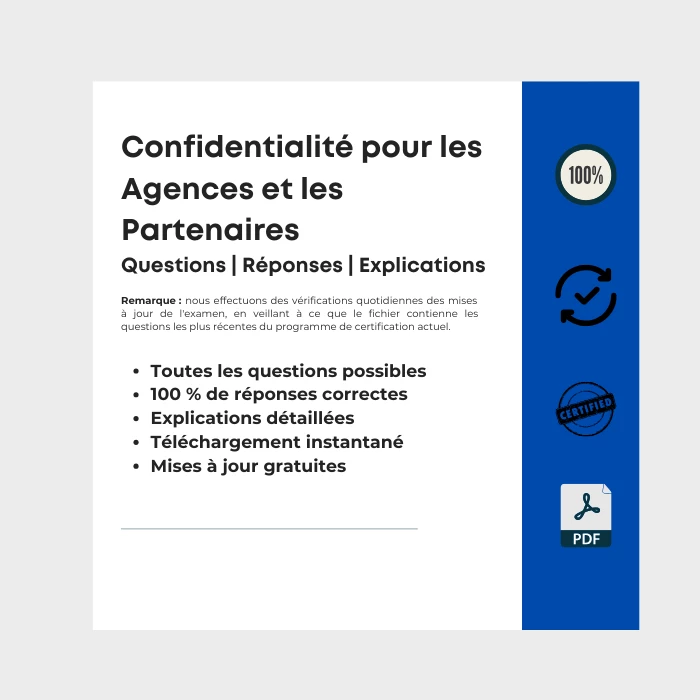 Image montrant la couverture de l'ebook intitulé Certification Google Confidentialité pour les Agences et les Partenaires